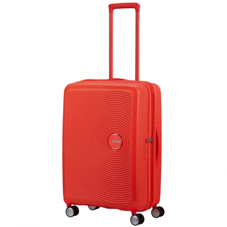 American Tourister Resväska Soundbox 67 Medium Neon Orange