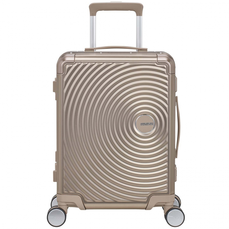 American Tourister Kabinväska Soundbox Aluminium 55 Bronze