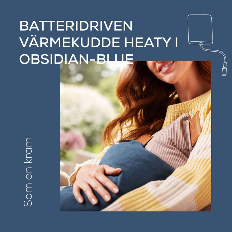 Beurer Värmekudde HK 77 Sladdlös komfort Obsidian-Blue
