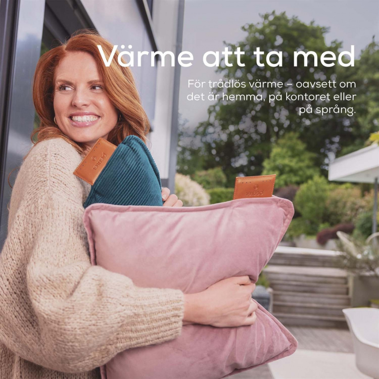 Beurer Värmekudde HK 77 Sladdlös komfort Blush-Rose