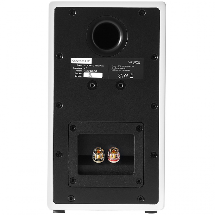 Tangent Högtalare 2-vägs Spectrum X4 II Vita