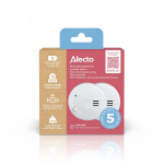 Alecto Mini rookmelder met 5 jaar batterij 2-pak Wit
