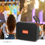 Nedis Bluetooth®-Speaker | 360 min | Handheld Ontwerp | 10 W | Mono | Buitenshuis / Home / Portable | Oranje / Zwart