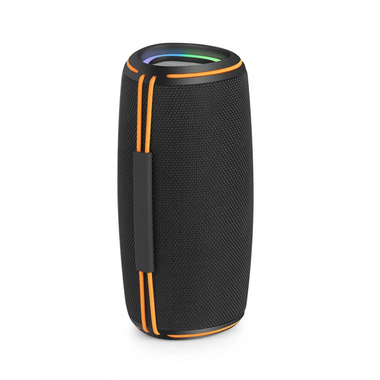 Nedis Bluetooth®-Speaker | 360 min | Handheld Ontwerp | 60 W | Stereo | Buitenshuis / Home / Portable | Oranje / Zwart