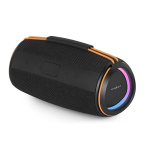 Nedis Bluetooth®-Speaker | 360 min | Handheld Ontwerp | 60 W | Stereo | Buitenshuis / Home / Portable | Oranje / Zwart