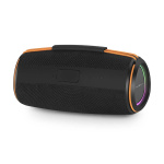 Nedis Bluetooth®-Speaker | 360 min | Handheld Ontwerp | 60 W | Stereo | Buitenshuis / Home / Portable | Oranje / Zwart
