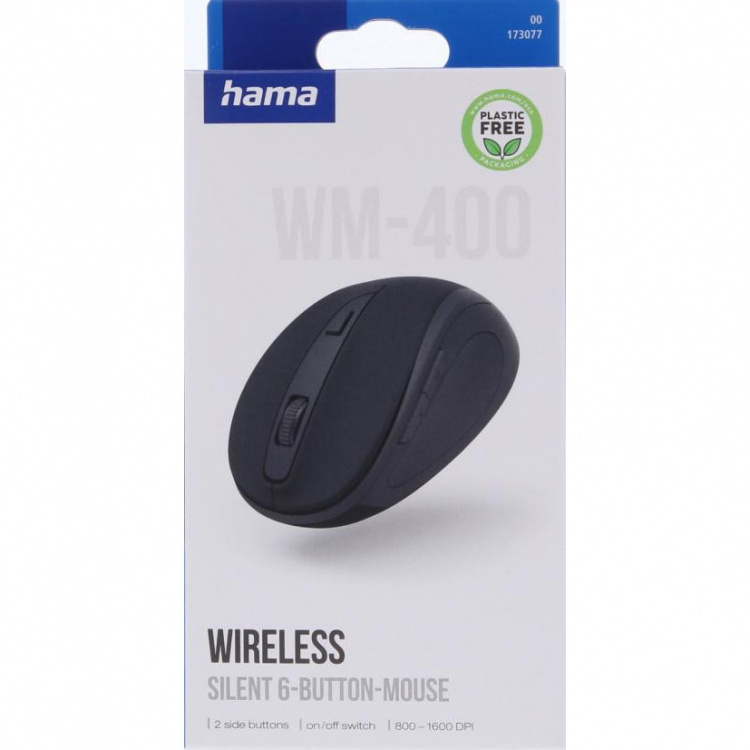 Hama Mus WM-400 Trådlös Svart