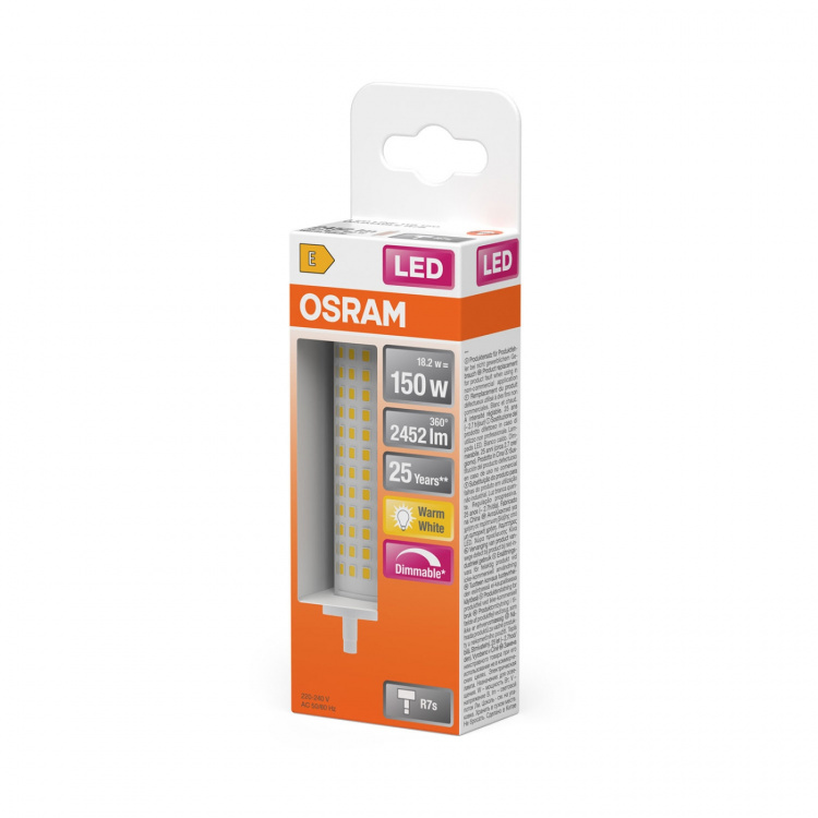 Osram Lampa LED Line Dim 18,2W 827 Clear R7S