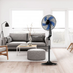 Taurus Fläkt Boreal 16cr Digital Pelare Svart 40cm