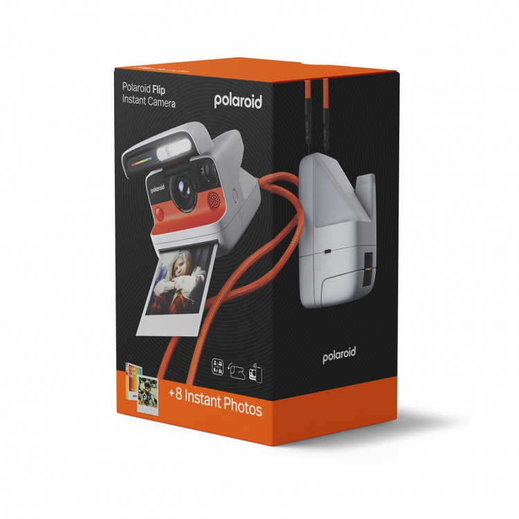 Polaroid Kamera Flip Färgfilm Paket Vit (8 Fotos)