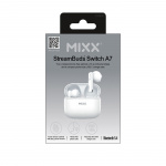MIXX Hörlurar Switch A7 In-Ear Tws Vit