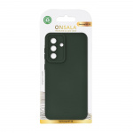 Onsala Mobilskal med Silikonkänsla Olive Green - Samsung Galaxy A57 5G