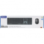 Hama Tangentbord/Mus Set WKM-550 Trådlös Svart