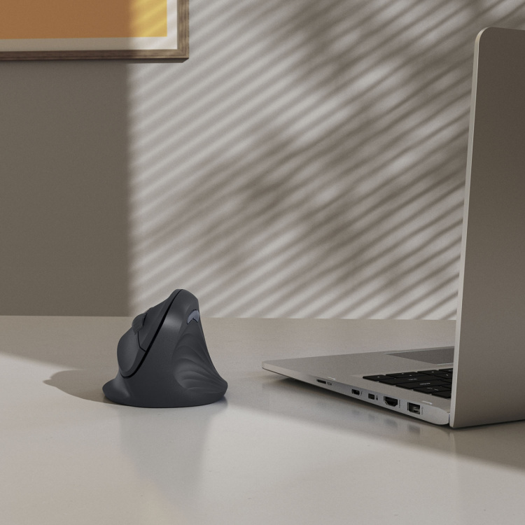 Hama Mus EWM-500 Trådlös Ergo Höger Svart