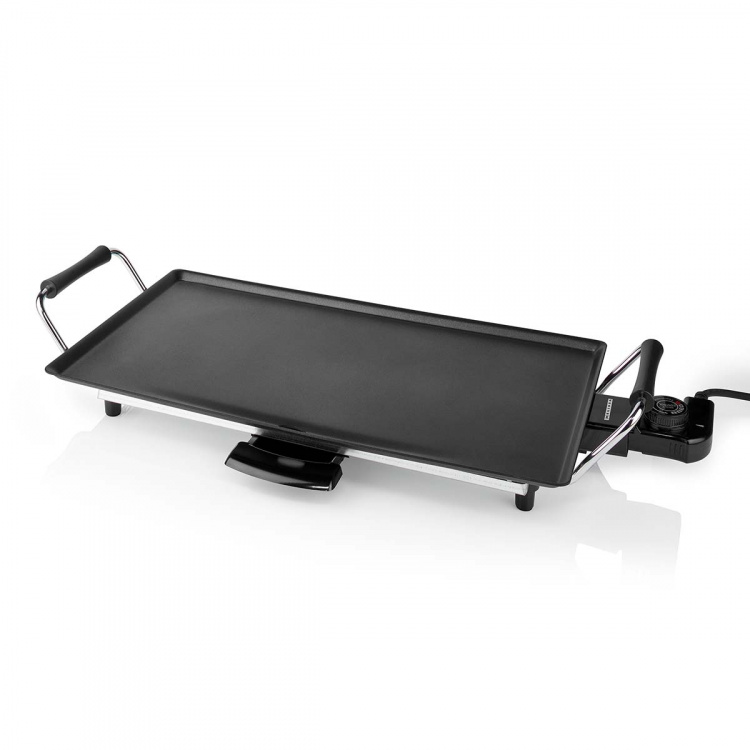 MELISSA Teppanyaki Griddle | 2000 W | 47,5 x 26,5 cm | Non-stick beläggning | Justerbar termostat | Cool-touch handtag