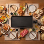 MELISSA Teppanyaki Griddle | 2000 W | 47,5 x 26,5 cm | Non-stick beläggning | Justerbar termostat | Cool-touch handtag