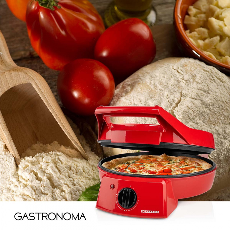 MELISSA Pizza Maker & Grill | 30 cm | Regelbare temperatuur | 1800 W
