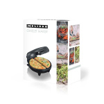 MELISSA Inductiekookplaat | 2000 W | 10 vermogensniveaus | 8 voorkeuzes | timerfunctie | boostfunctie | lcd-scherm | oververhittingsbeveiliging | kinderslot | zwart