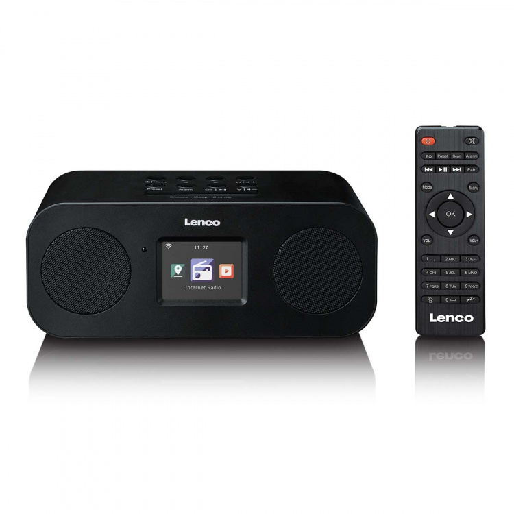 Lenco Stereo internetradio met DAB+, FM en Bluetooth®