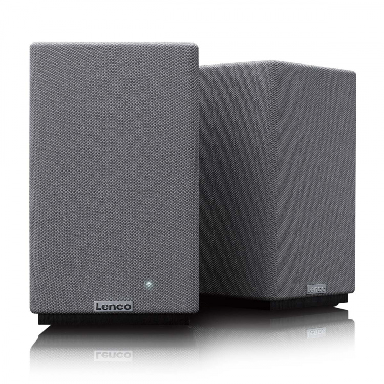 Lenco Stereo boekenplank hifiluidsprekers met Bluetooth®