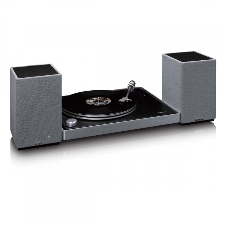 Lenco Stereo boekenplank hifiluidsprekers met Bluetooth®