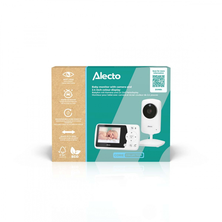 Alecto Babyfoon met camera - 2,4