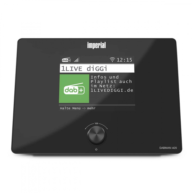 imperial Compacte hybride radio (internet, DAB+, FM-hifituner) met Bluetooth®