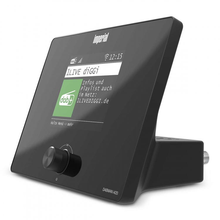 imperial Compacte hybride radio (internet, DAB+, FM-hifituner) met Bluetooth®