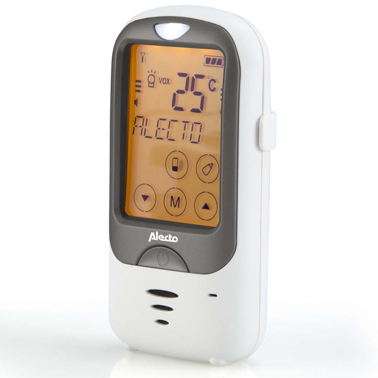 Alecto Lang bereik buiten babyfoon Wit / Antraciet