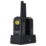 Alecto Walkie-Talkie Set | 2 Handsets | Tot 7 km | Frequentiekanalen: 16 | PTT / VOX | 35 uur stand-by | Hoofdtelefoonuitgang | Zwart