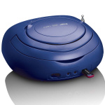 Lenco Draagbare DAB+/FM-radio met CD- en USB-speler Blauw
