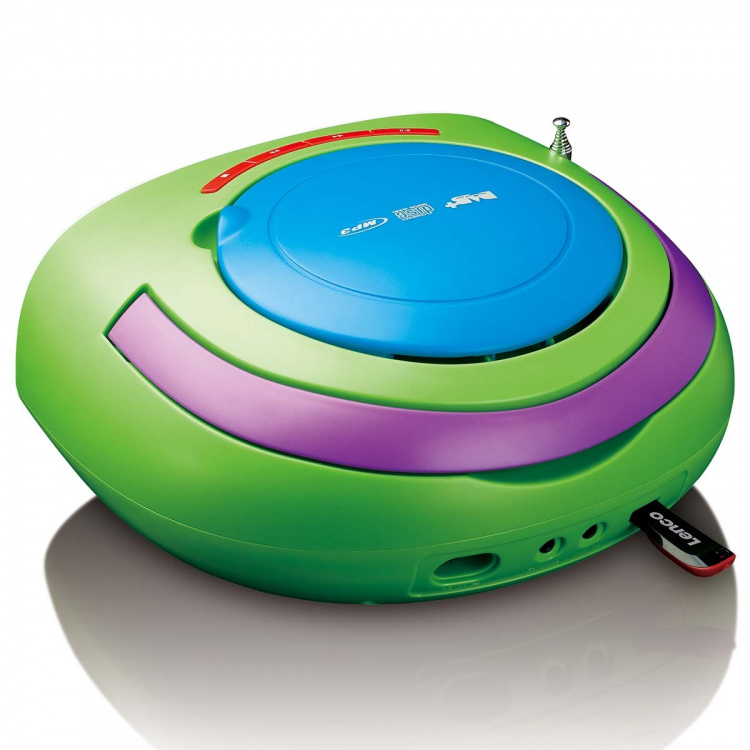 Lenco Draagbare DAB+/FM-radio met CD- en USB-speler