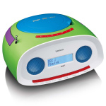 Lenco Draagbare DAB+/FM-radio met CD- en USB-speler