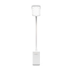 Nedis LED-Bureaulamp | Dimbaar | 1 Lichtmodus | 90 lm | Oplaadbaar | Aanraakfunctie | Wit
