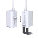 Nedis LED-Bureaulamp | Dimbaar | 1 Lichtmodus | 90 lm | Oplaadbaar | Aanraakfunctie | Wit