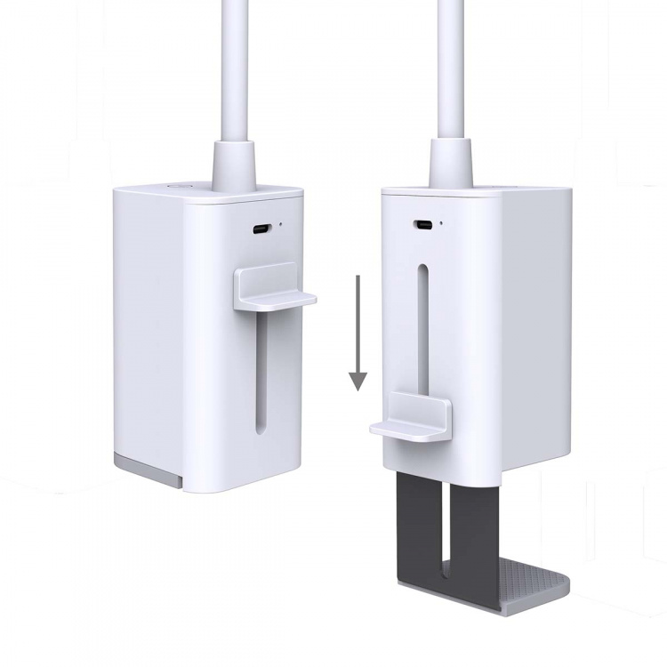 Nedis LED-Bureaulamp | Dimbaar | 1 Lichtmodus | 90 lm | Oplaadbaar | Aanraakfunctie | Wit