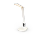 Nedis LED-Bureaulamp | Dimbaar | 3 Verlichtingsmodi | 220 lm | Oplaadbaar | Dimmer - Op Product | Wit