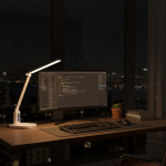 Nedis LED-Bureaulamp | Dimbaar | 3 Verlichtingsmodi | 220 lm | Oplaadbaar | Dimmer - Op Product | Wit