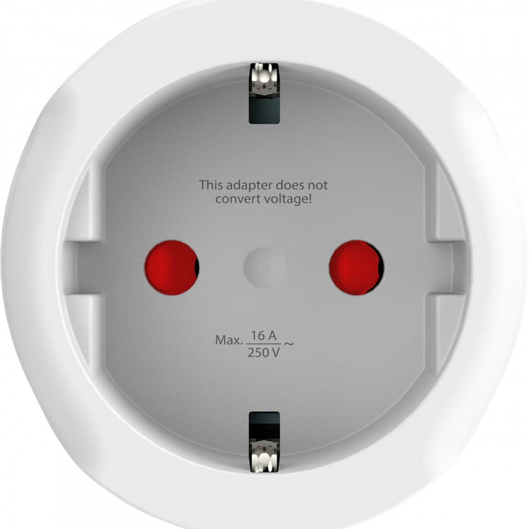 SKROSS Reseadapter Europa till Schweiz + Italien + Brasilien - För 2- och 3-poliga enheter (jordad eller Euro-kontakt)