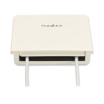 Nedis Mastversterker | Outputs: 2 | Versterkingsregelaar: 15 - 30 dB | F-Female | Geluid figuur: 4 dB | Wit