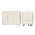 Nedis Mastversterker | Outputs: 2 | Versterkingsregelaar: 15 - 30 dB | F-Female | Geluid figuur: 4 dB | Wit
