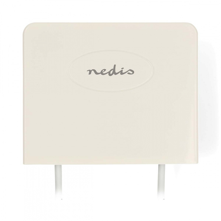 Nedis Mastversterker | Outputs: 2 | Versterkingsregelaar: 15 - 30 dB | F-Female | Geluid figuur: 4 dB | Wit