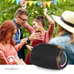 Nedis Bluetooth®-Speaker | 360 min | Handheld Ontwerp | 40 W | Mono | Buitenshuis / Home / Portable | Koppelbaar | Oranje / Zwart