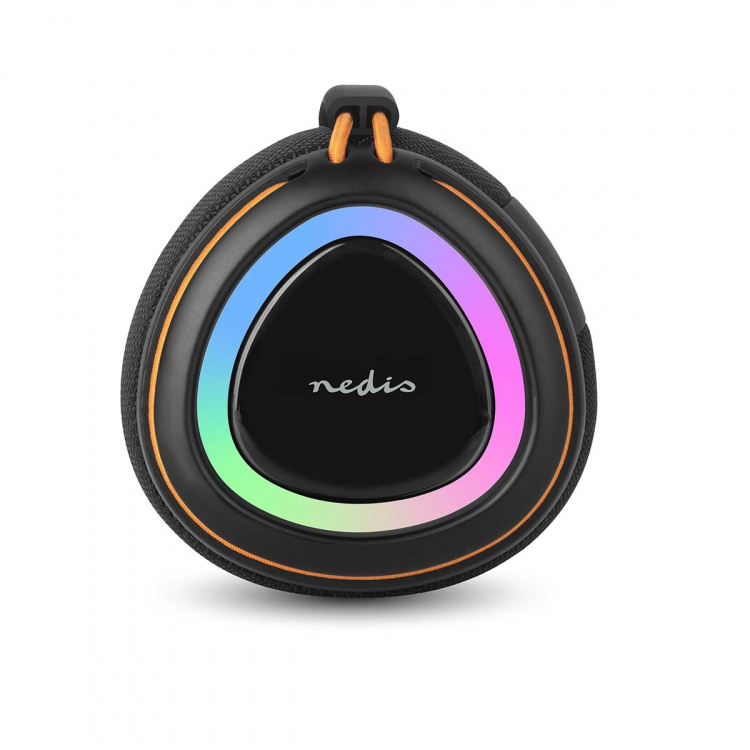 Nedis Bluetooth®-Speaker | 360 min | Handheld Ontwerp | 40 W | Mono | Buitenshuis / Home / Portable | Koppelbaar | Oranje / Zwart
