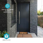 Nedis SmartLife Gong | RF, frequentie 433 MHz / Wi-Fi | Netvoeding | 60 melodieën | 100 - 240 V AC | Instelbaar volume | Wit