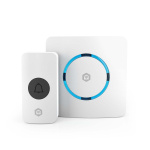 Nedis SmartLife Gong | RF, frequentie 433 MHz / Wi-Fi | Netvoeding | 60 melodieën | 100 - 240 V AC | Instelbaar volume | Wit