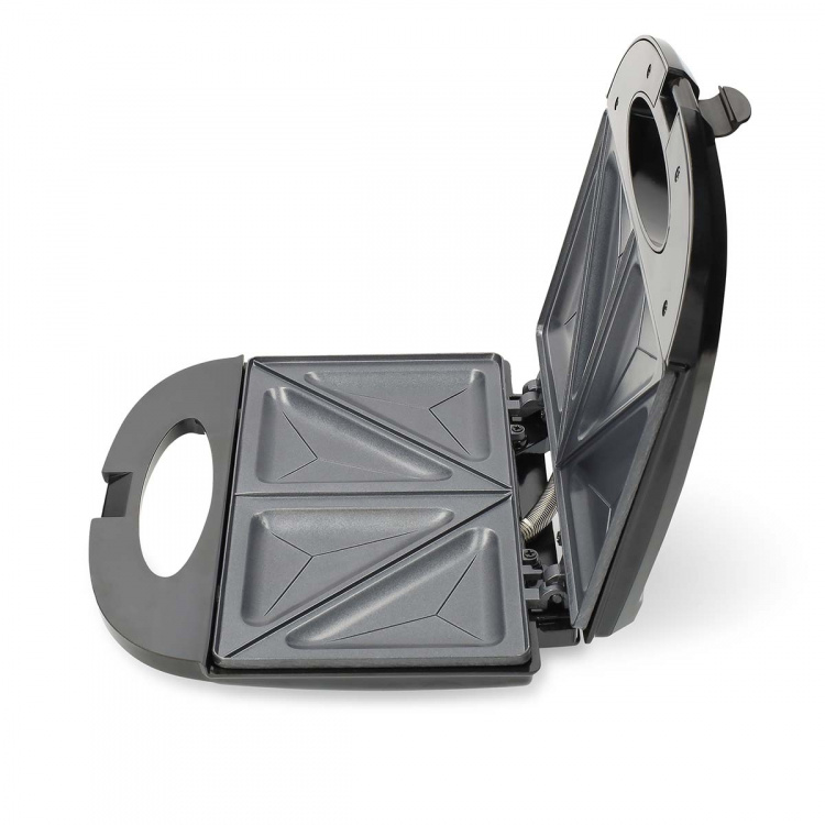 MELISSA Sandwichmaker | 750 W | Sandwichplaten | Automatische temperatuurregeling | Anti-aanbaklaag | Zwart