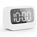 Denver Klocka Alarm Bluetooth-högtalare Vit