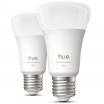 Philips Hue White Ambiance E27 1100lm 2-pack