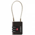 Samsonite TSA Kabellås 3 Siffror Svart